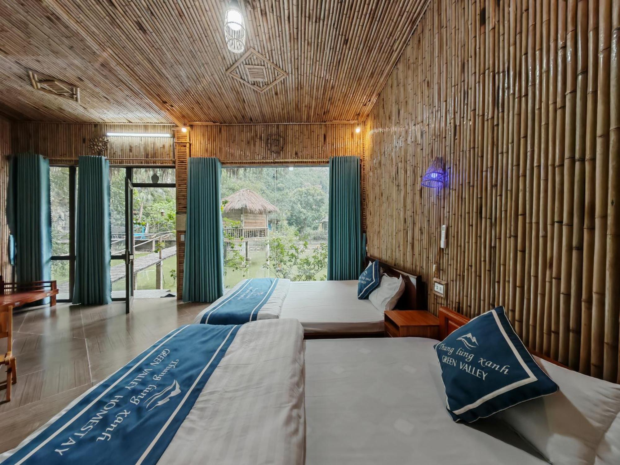 Green Valley Homestay - Thung Lung Xanh Nguyen Ngoai エクステリア 写真
