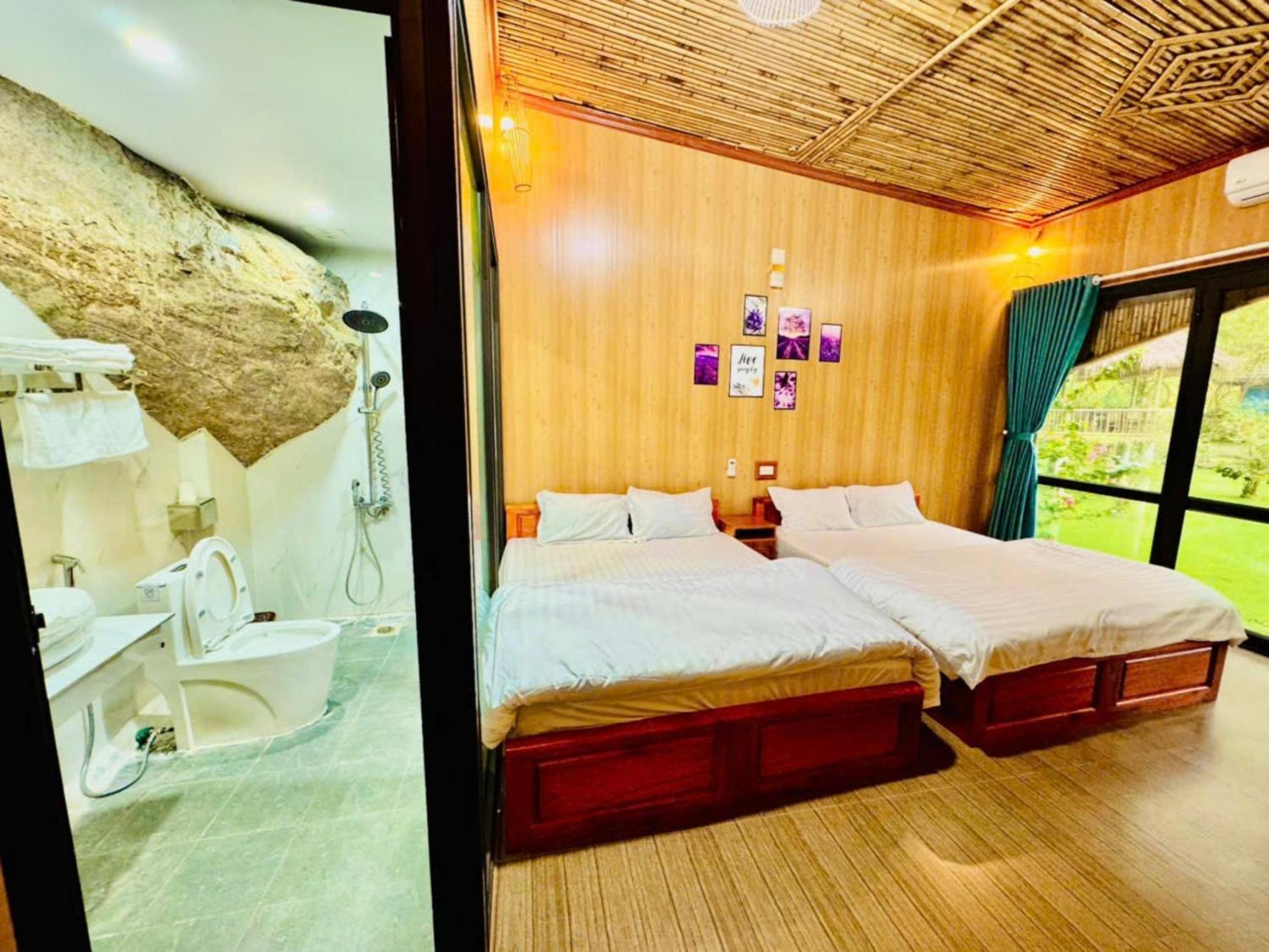 Green Valley Homestay - Thung Lung Xanh Nguyen Ngoai エクステリア 写真
